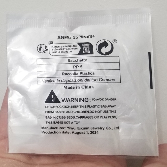 NWT silvertone horse earrings w pink, purple, and teal rhinestones - Picture 3 of 3